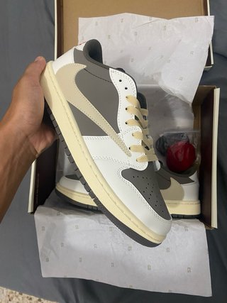 Zapatillas Travis Scott Beige/Marrón/Gris/Blanco