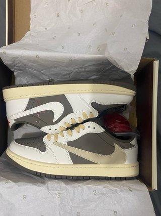 Zapatillas Travis Scott Beige/Marrón/Gris/Blanco