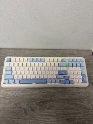 MCHOSE K99 Teclado Inalámbrico Gaming Azul/Blanco
