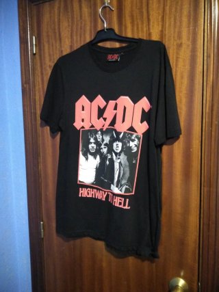 Camiseta AC/DC Highway to Hell Talla M