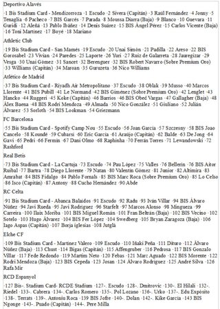 Álbum y 525 cartas Adrenalyn LaLiga 25-26