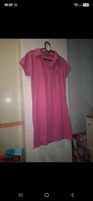 Vestido Polo Ralph Lauren Rosa