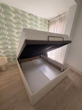 Canapé abatible IKEA 160x200 con colchón