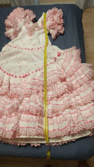 Traje vestido Flamenca Gitana niña