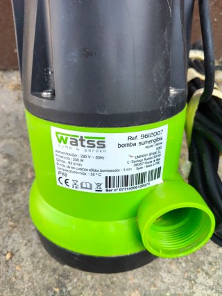 Bomba de agua sumergible Watss 250W