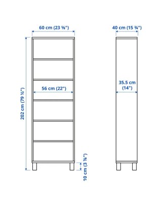 Estantería BESTÅ IKEA Blanca