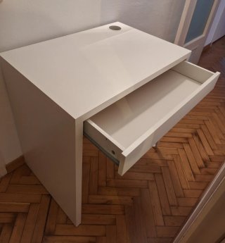 Escritorio IKEA MICKE Blanco 73x50 cm