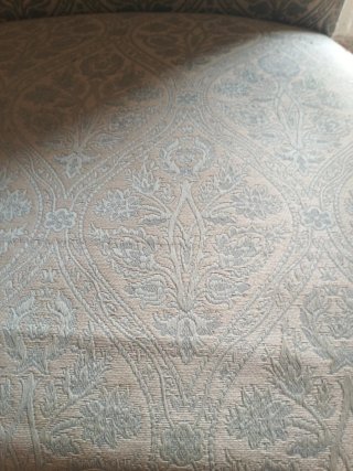 2 Sillones Antiguos Tapizados Madera