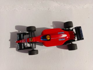 Coche F1 Scalextric Inglés Rojo