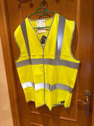 Chaleco de trabajo Dickies reflectante nuevo