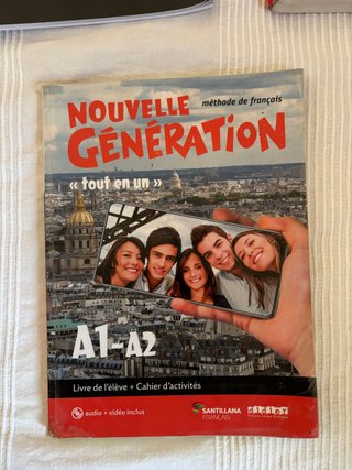 NOUVELLE GENERATION A1/A2 LIVRE/EXERCICES+CD+DVD