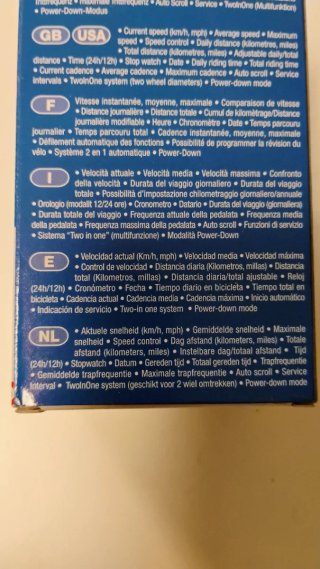 Ciclocomputador CicloMaster CM 619