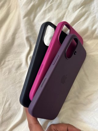 Fundas Originales Apple iPhone 16 (3uds)