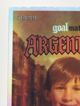 Cromo Lionel Messi 23/50 Goalmatic Argentina