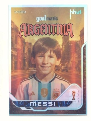 Cromo Lionel Messi 23/50 Goalmatic Argentina
