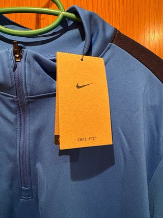Sudadera Nike Media Cremallera Talla S Azul