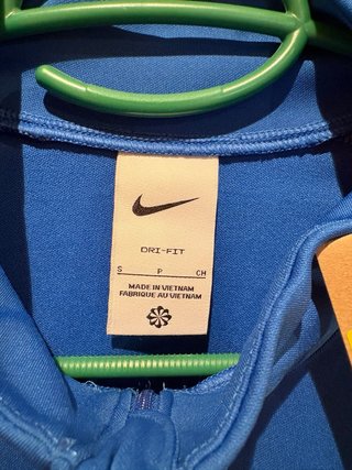 Sudadera Nike Media Cremallera Talla S Azul