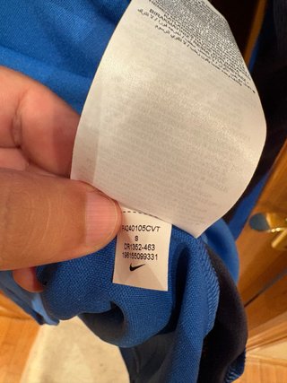 Sudadera Nike Media Cremallera Talla S Azul