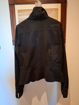 Camicia Benetton nera cotone stretch L