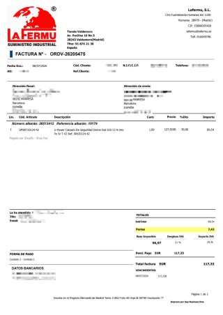 Zapatos Seguridad U-Power Dorne ESD S3S Talla 42