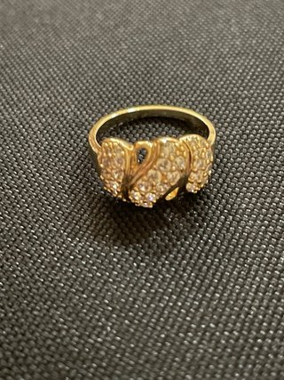 Anillo Oro Laminado 14k Circonitas