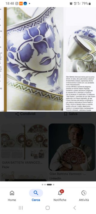 Tazzina da tè Richard Ginori Jasmin
