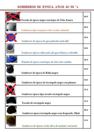SOMBRERO DE ÉPOCA DE RAFIA NEGRA