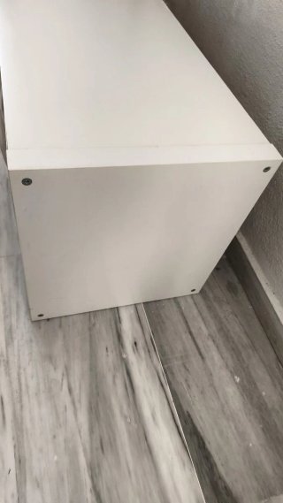 Estantería Kallax Ikea Blanca 3 Cubos