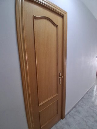 Puertas de madera con cristal