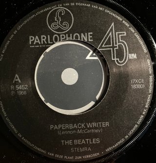 The Beatles - Paperback Writer / Rain 7 Single 7"