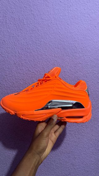 Zapatillas Nike Talla 46 Naranja y Plata