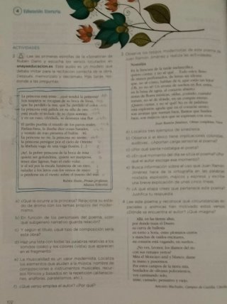 Lengua y Literatura, 4 ESO, Operación mundo