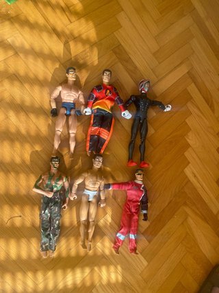 Figuras Action Men Lote