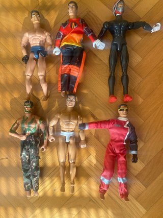 Figuras Action Men Lote
