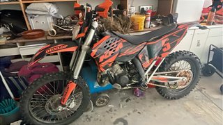 KTM 125 EXC Enduro Moto