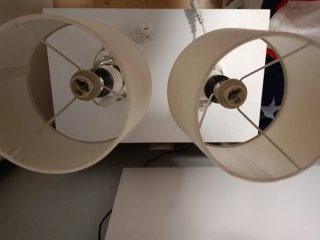 Juego de 2 lámparas de mesa