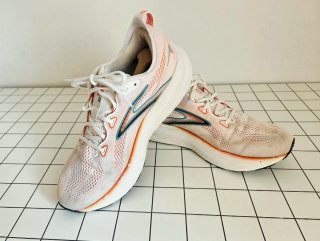 Zapatillas Brooks Glycerin 45.5 Naranja Blanco