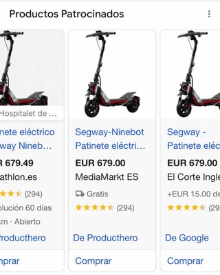 Patinete Eléctrico Segway ZT3 PRO como nuevo