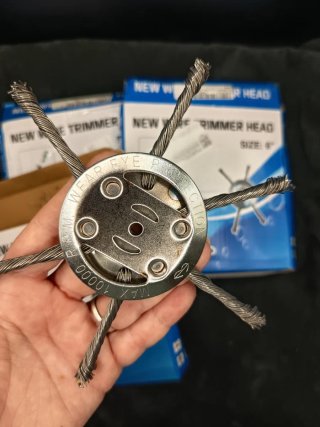 3 Cabezales Cortacésped Eléctrico