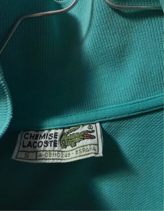 Maglietta Lacoste Uomo Verde