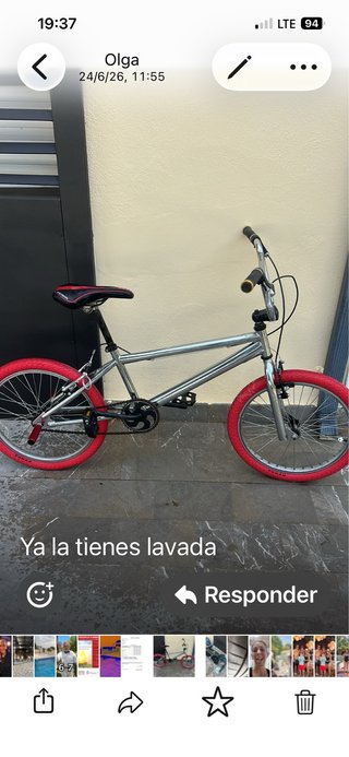 Bicicleta BMX Freestyle.