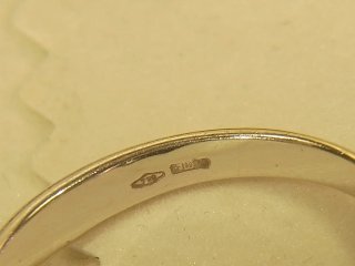 Anello  oro bianco e diamante