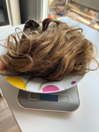 Extensiones de cabello natural rubio