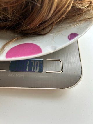 Extensiones de cabello natural rubio