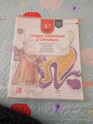 Libro lengua castellana y literatura 3 de la eso