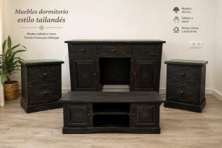 Muebles Dormitorio Estilo Tailandés
