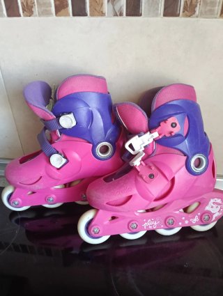 Patines Oxelo Talla 29-31 Rosa/Morado