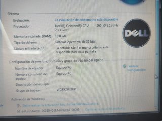 Ordenador portátil Compaq negro/gris