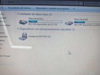 Ordenador portátil Compaq negro/gris
