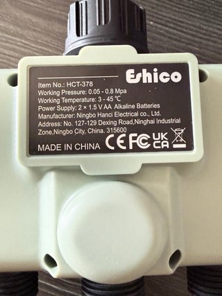 Programador Riego Automático 3 Salidas